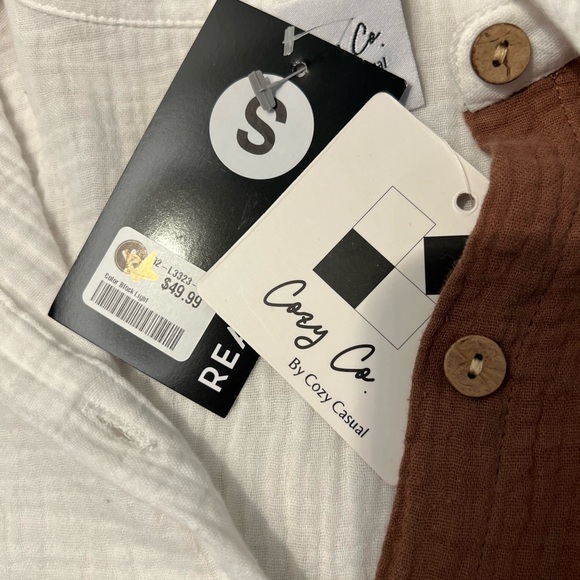 NWT Cosy Casual Linen Shirt - Picture 2 of 5